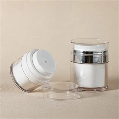 حاوية مستحضرات تجميل فارغة بدون هواء