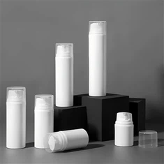 زجاجة مستحضرات تجميل بلاستيكية